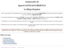 Tablet Screenshot of hervias.jazztel.es